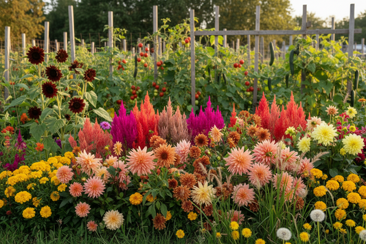Summer Fresh Cut Flowers from Our Garden: How to Choose, Cut & Keep Them Longer