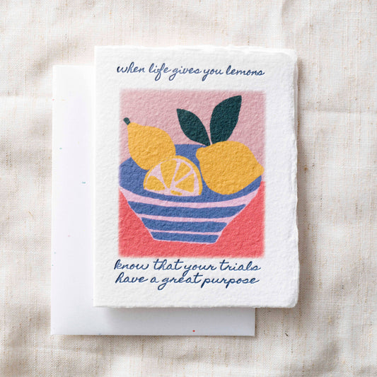 Final Stock | When Life Gives You Lemons  | Religious Card