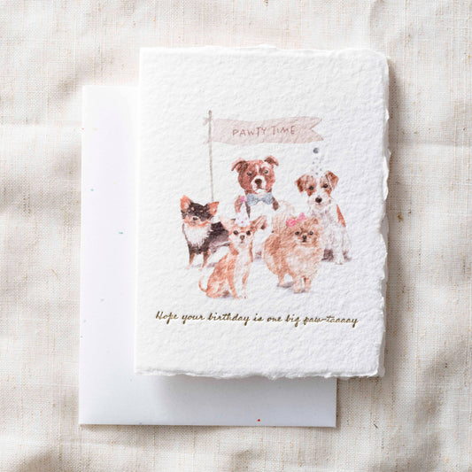 Birthday Paw-tay Dogs | Eco-Friendly Greeting Card
